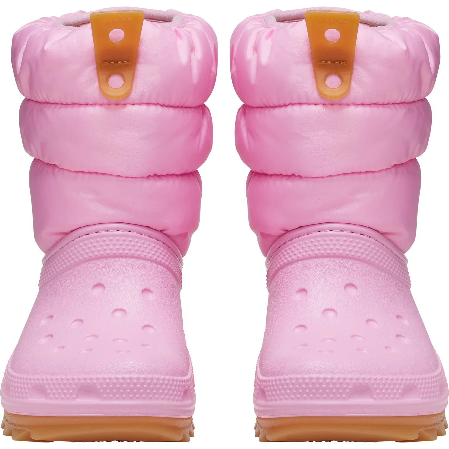 картинка Детские зимние дутики стеганые Crocs, Pink от магазина Одежда+