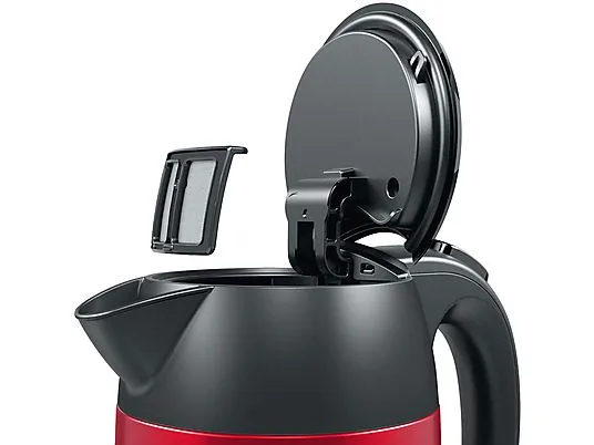 картинка Чайник Bosch TWK 3 P424, красный / серый от магазина Одежда+