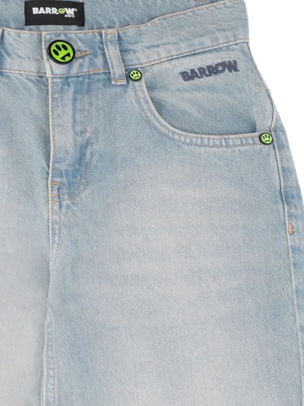 картинка Джинсы со вставками Barrow Kids, синий от магазина Одежда+