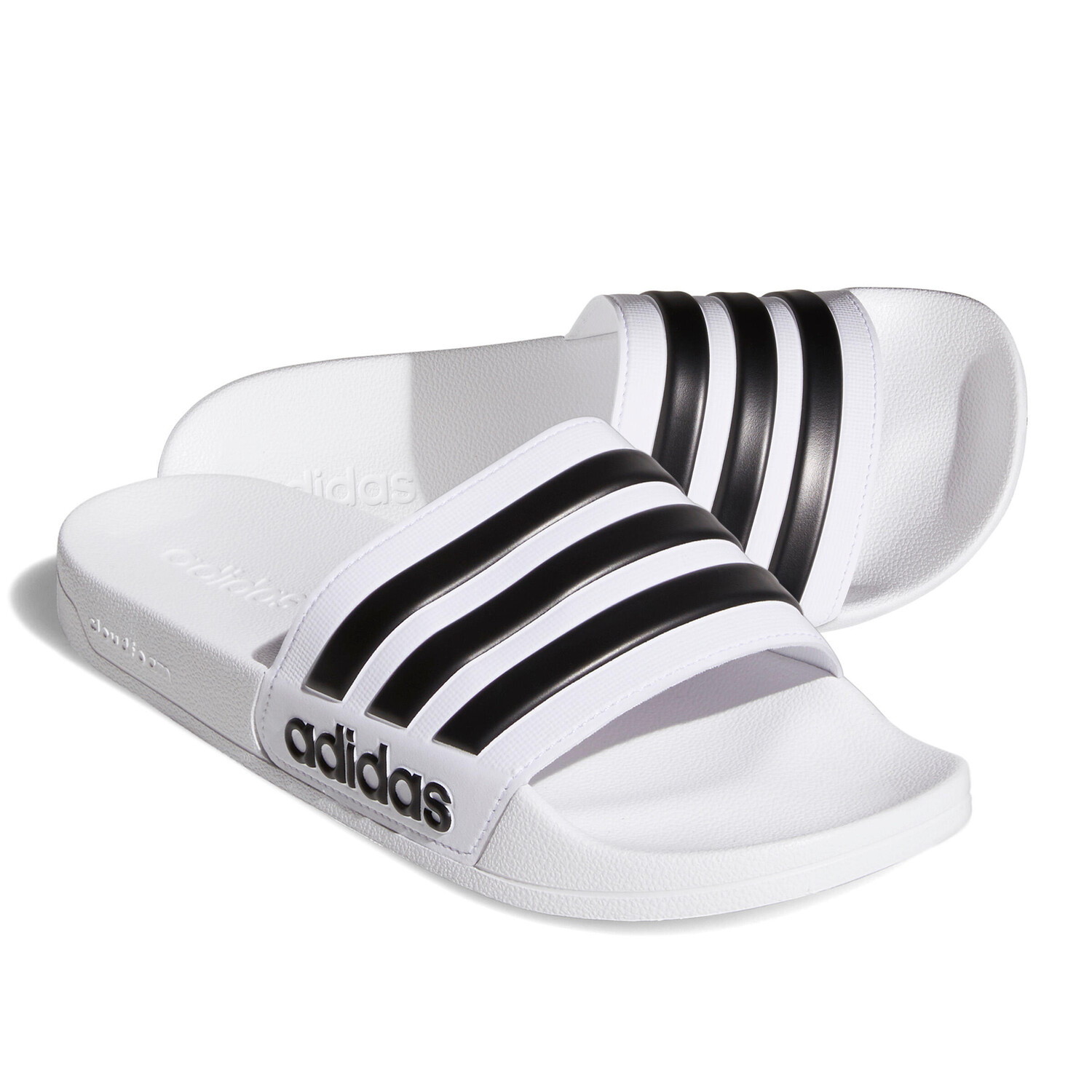 картинка Шлепанцы Adidas Adilette, белый/черный от магазина Одежда+
