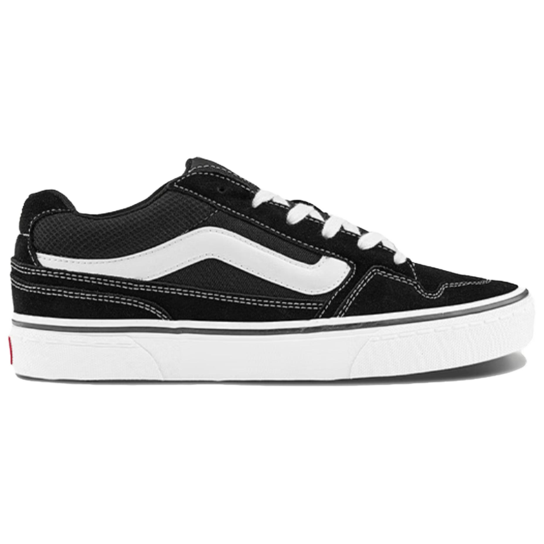 картинка Кроссовки Caldrone Low Top Canvas Unisex Black White от магазина Одежда+