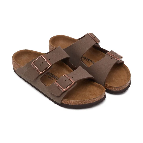 картинка Кожаные тапочки «Аризона» Birkenstock, коричневый от магазина Одежда+