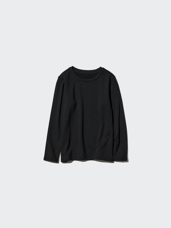 картинка Футболка HEATTECH Ultra Warm с длинным рукавом Uniqlo, 09 black от магазина Одежда+