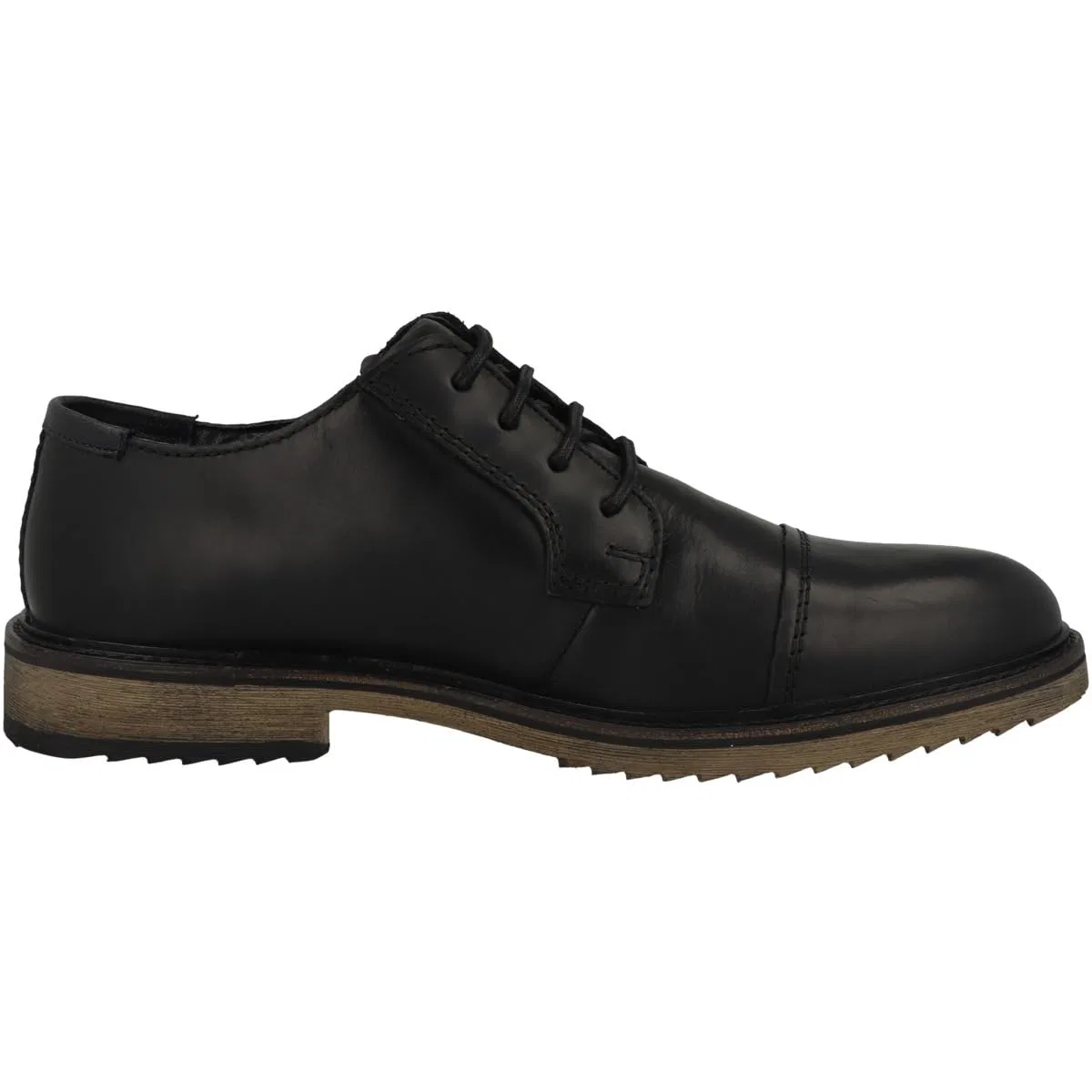 картинка Мужские оксфорды на шнуровке Brogue bugatti, Black от магазина Одежда+