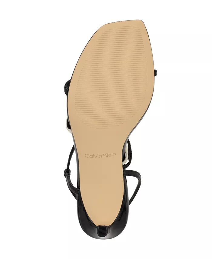 картинка Босоножки женские Calvin Klein Hadlee, черный/белый от магазина Одежда+