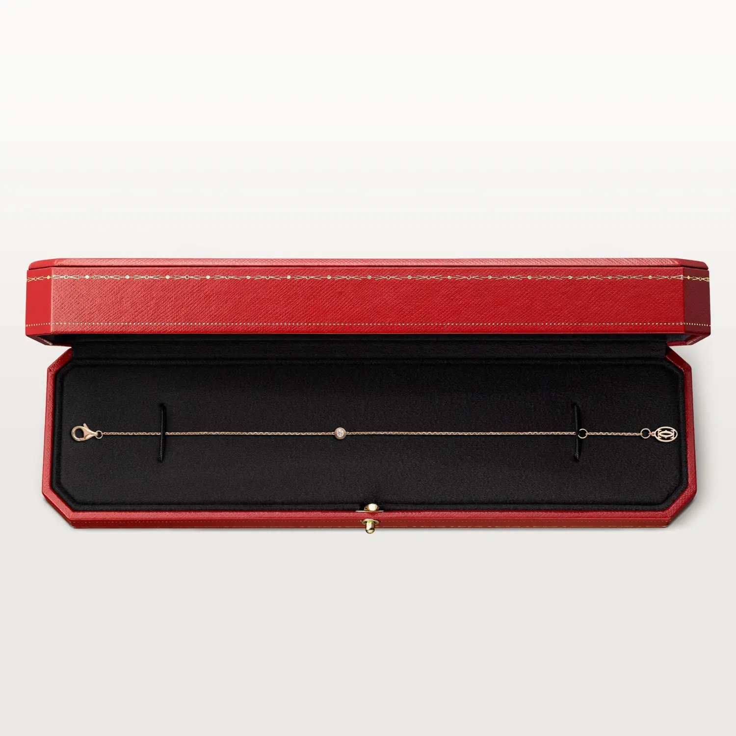 картинка Браслет Cartier d'Amour Mini из розового золота с бриллиантом от магазина Одежда+