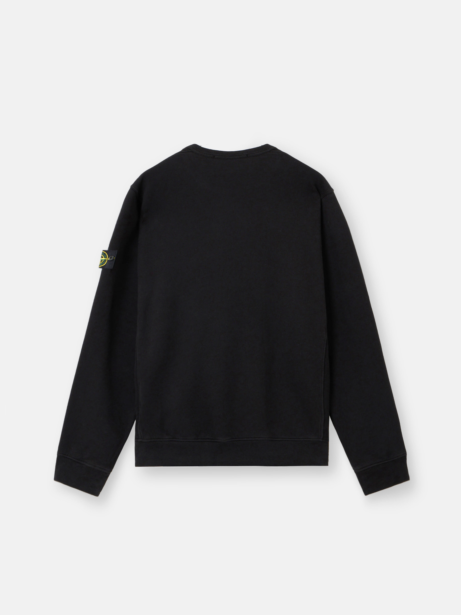 картинка Свитшот Stone Island Garment Dyed Crew Neck, черный от магазина Одежда+