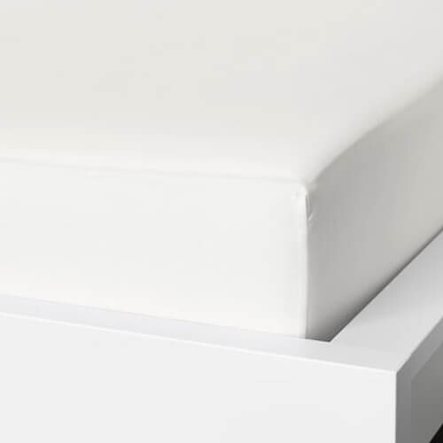 картинка Простыня на резинке Ikea Nattjasmin, 90х200 см, белый от магазина Одежда+