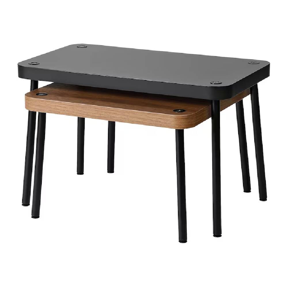 картинка Стол журнальный Ikea Sonhult, коричневый/черный от магазина Одежда+