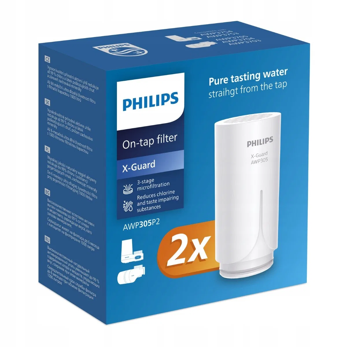 картинка Комплект фильтрующих картриджей PHILIPS WATER от магазина Одежда+