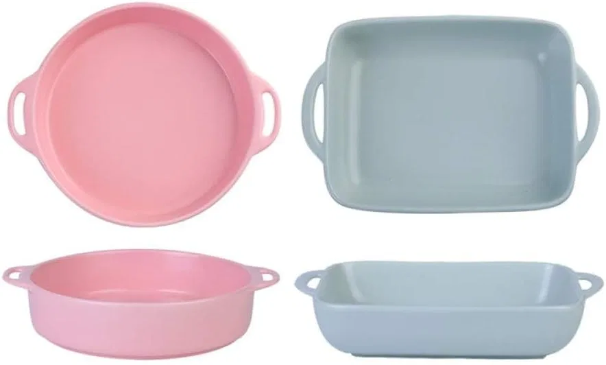 картинка Блюдо для запекания с двумя ручками, Pink от магазина Одежда+