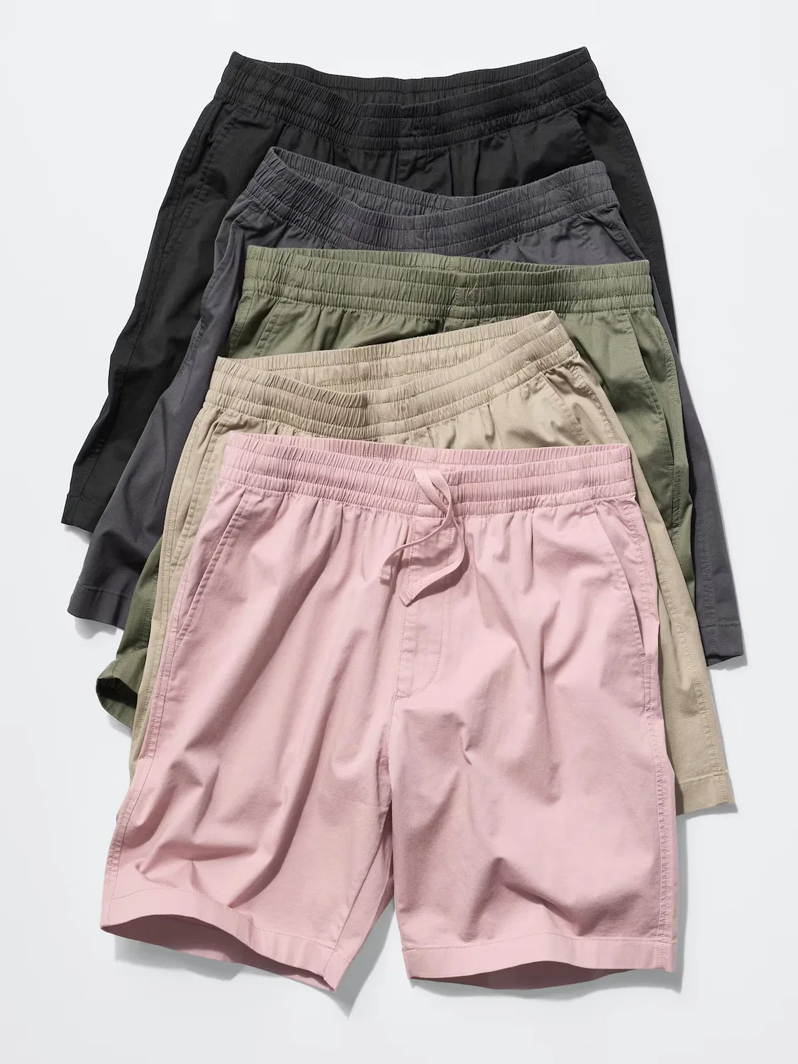 картинка Шорты Uniqlo, эластичные удобные, черные от магазина Одежда+