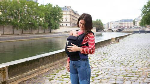 картинка Переноска adapt softflex mesh Ergo Baby, черный от магазина Одежда+