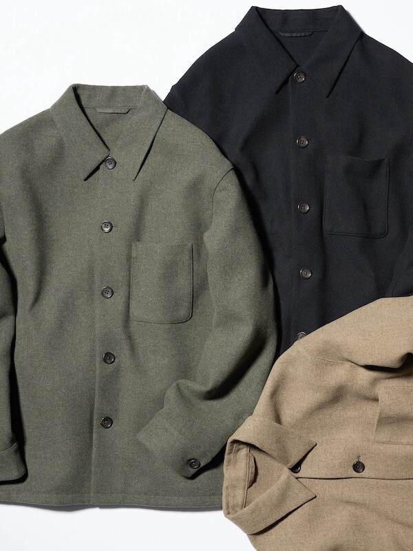 картинка Куртка-рубашка мужская Uniqlo, 32 бежевый от магазина Одежда+