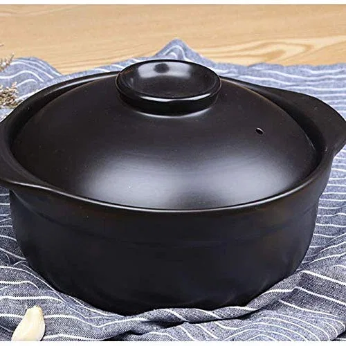 картинка Кастрюля-гусятница керамическая 4,6 л, Nero от магазина Одежда+