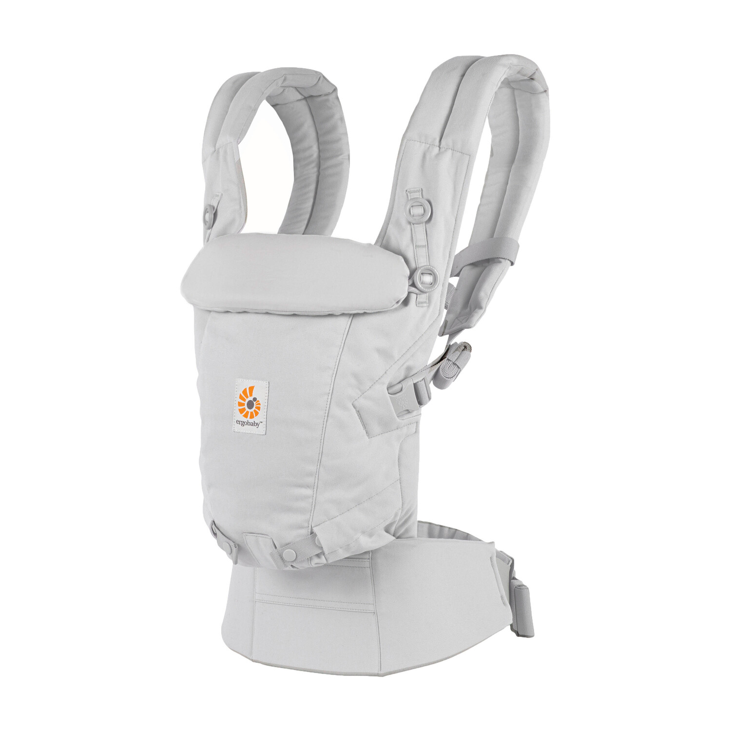 картинка Переноска adapt soft touch хлопок Ergo Baby, светло-серый от магазина Одежда+