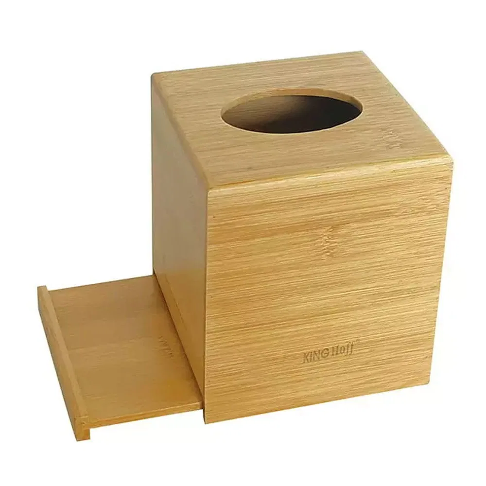 картинка Серветница Kinghoff, 13.8x13.8x15.6 см, Bamboo от магазина Одежда+