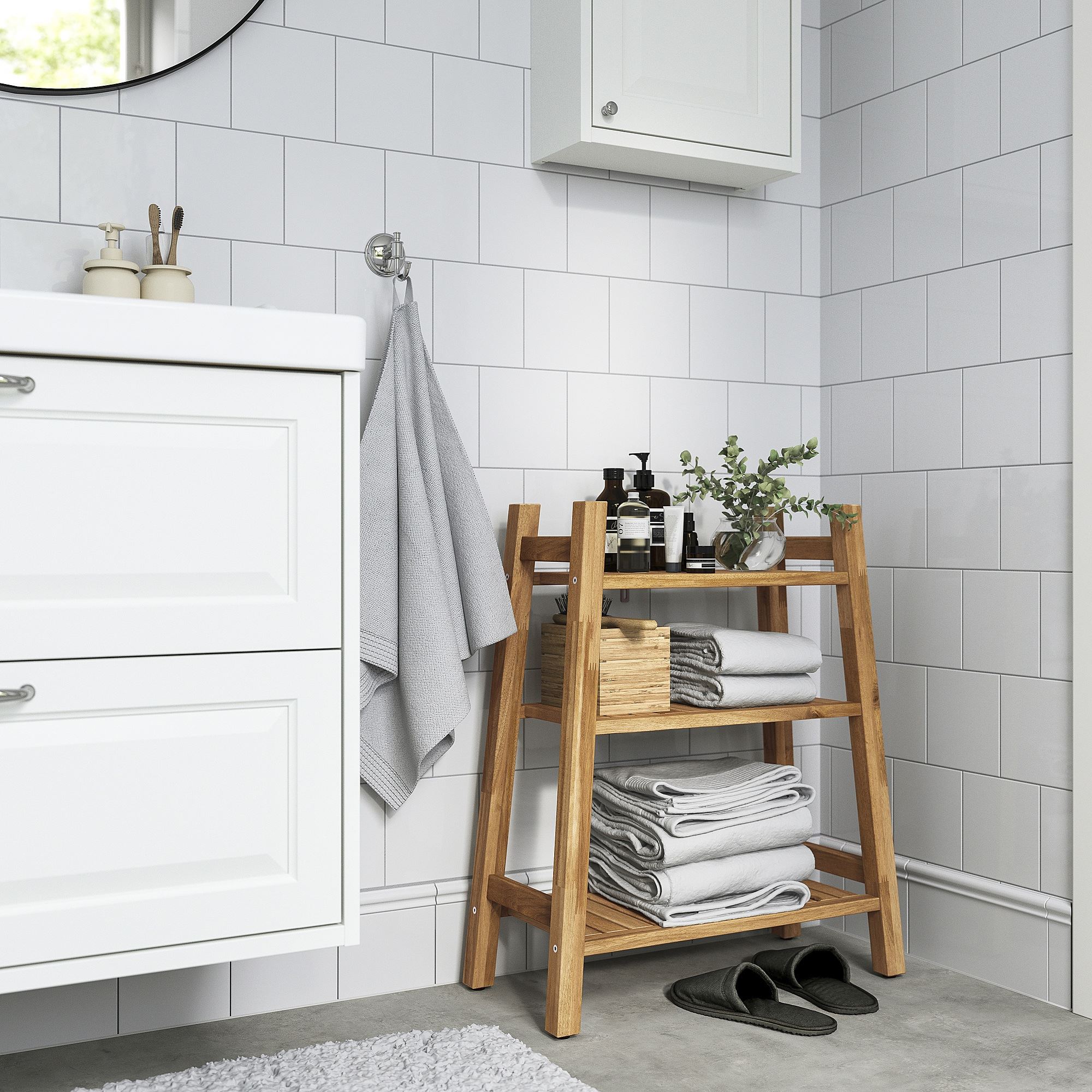картинка Стеллаж STOREDAMM IKEA, 60x71 см, акация от магазина Одежда+