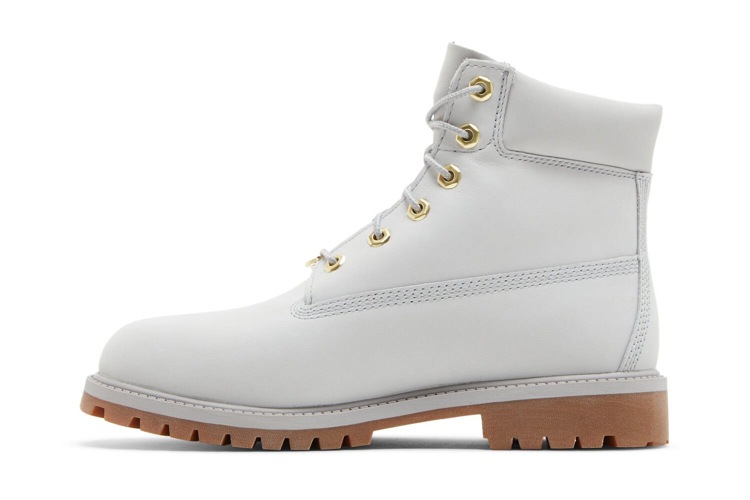 картинка Ботинки Timberland Premium 6 Inch Junior, светло-серый от магазина Одежда+