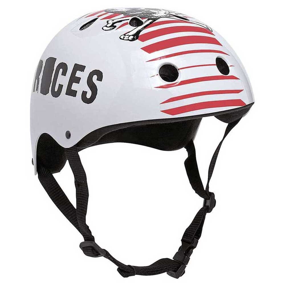 картинка Шлем Roces Skull 800 Agressive, белый от магазина Одежда+