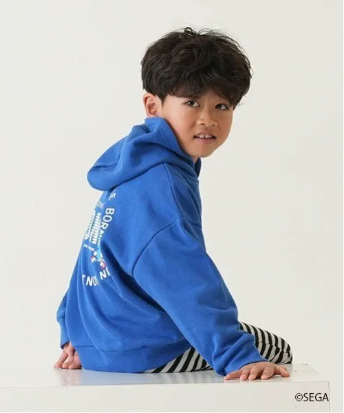 картинка Детская толстовка Sonic Sweat Hoodie And D.petitmain, Blue от магазина Одежда+