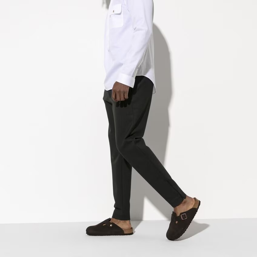 картинка Коричневые клоги Birkenstock Boston Soft Footbed от магазина Одежда+