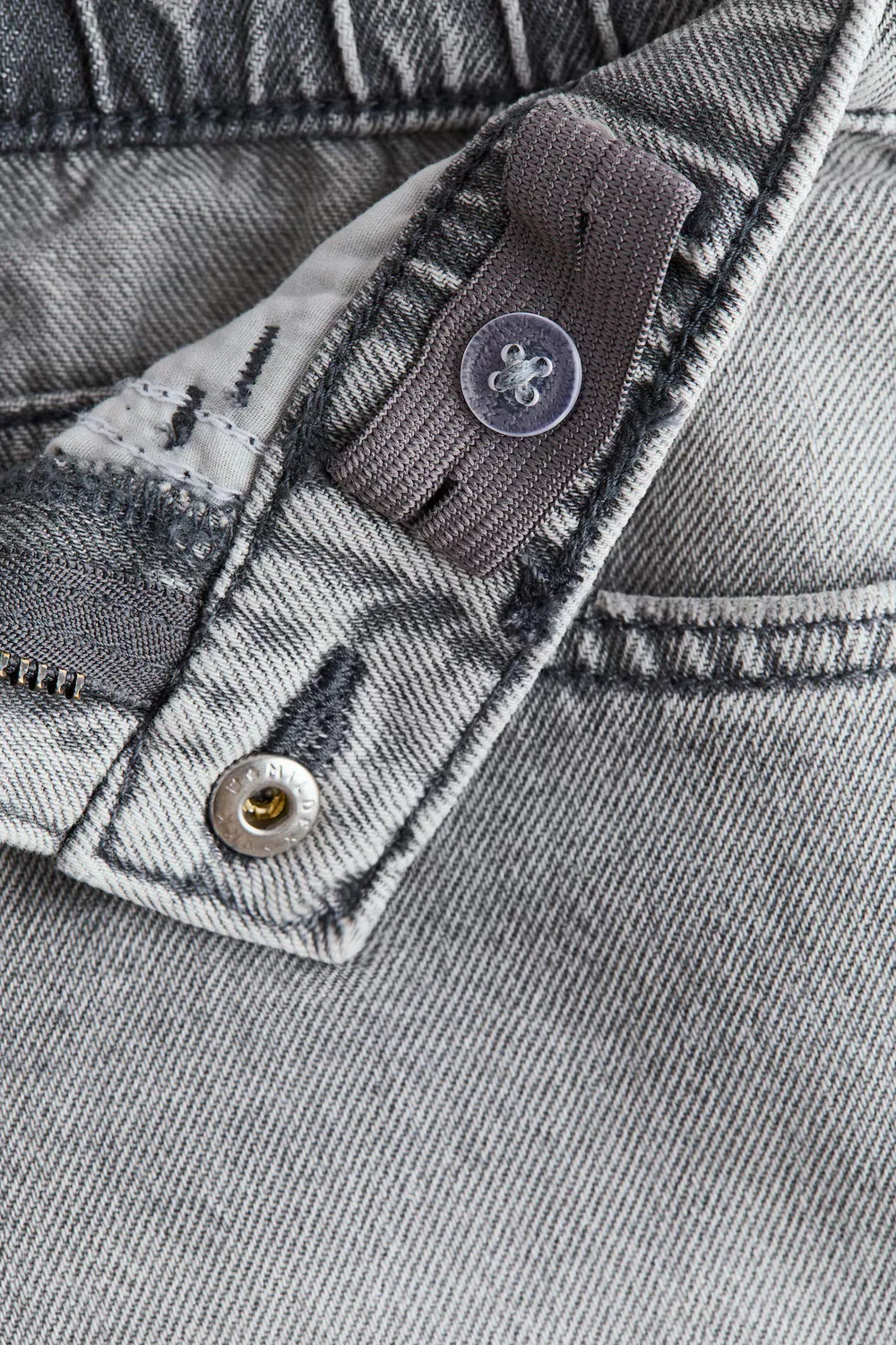 картинка Джинсовые шорты свободного кроя H&M, Denimgrau от магазина Одежда+