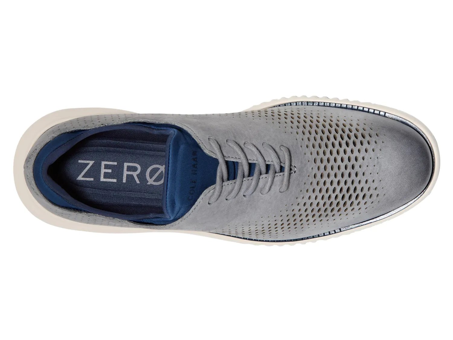 картинка Оксфорды Cole Haan 2.Zerogrand Laser Wing, серые от магазина Одежда+