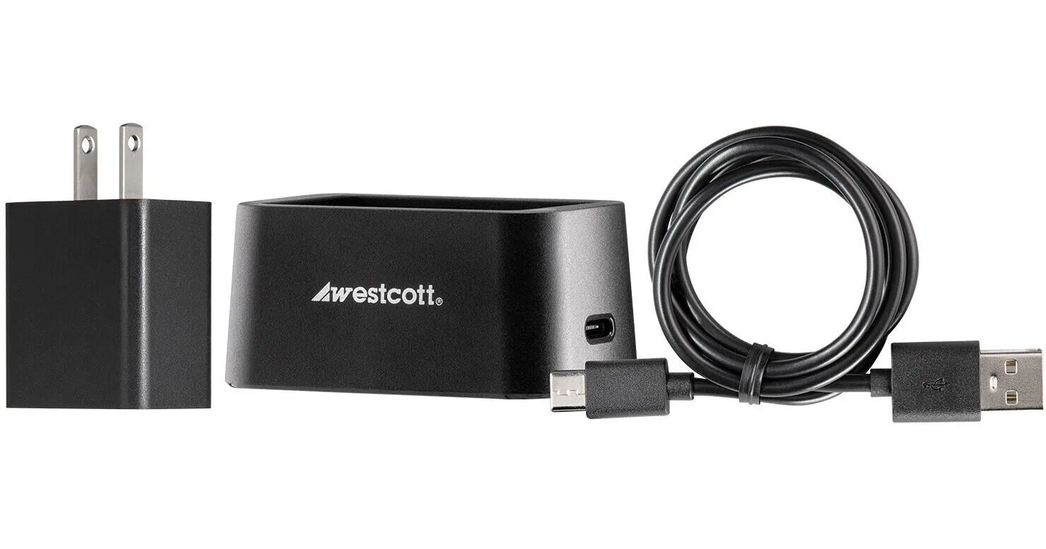 картинка Зарядное устройство и кабель для аккумулятора Westcott FJ80-SE от магазина Одежда+