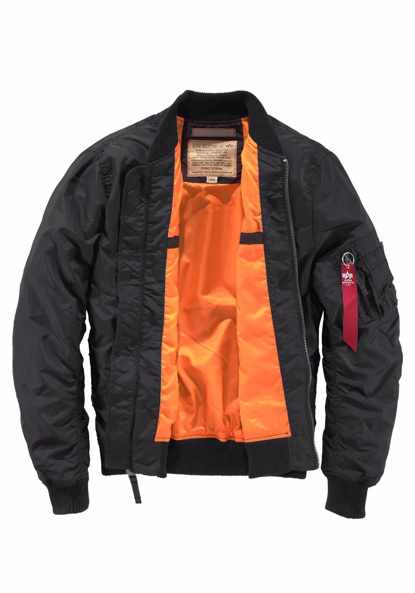 картинка Куртка-бомбер Alpha Industries "MA-1 TT", черный от магазина Одежда+