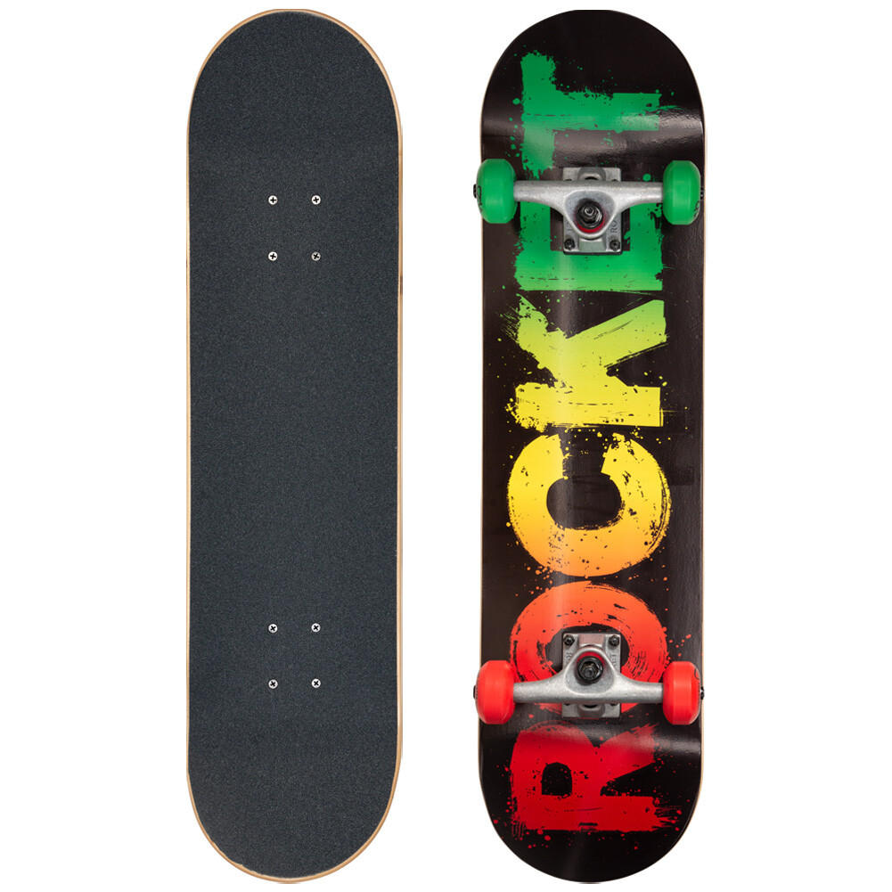 картинка Скейтборд Rocket Rasta Fade 8 дюймов от магазина Одежда+