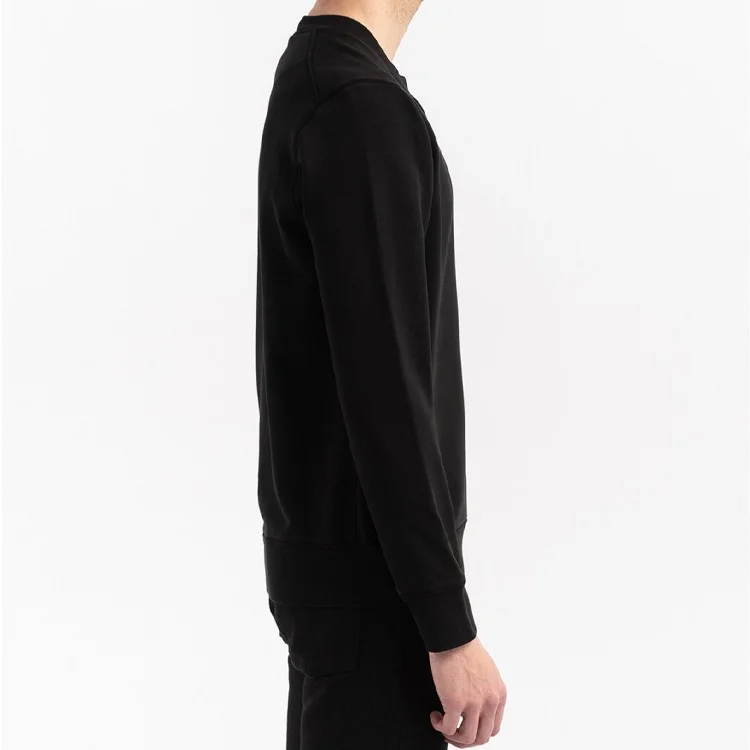 картинка Свитшот Stone Island Garment Dyed Crew Neck, черный от магазина Одежда+