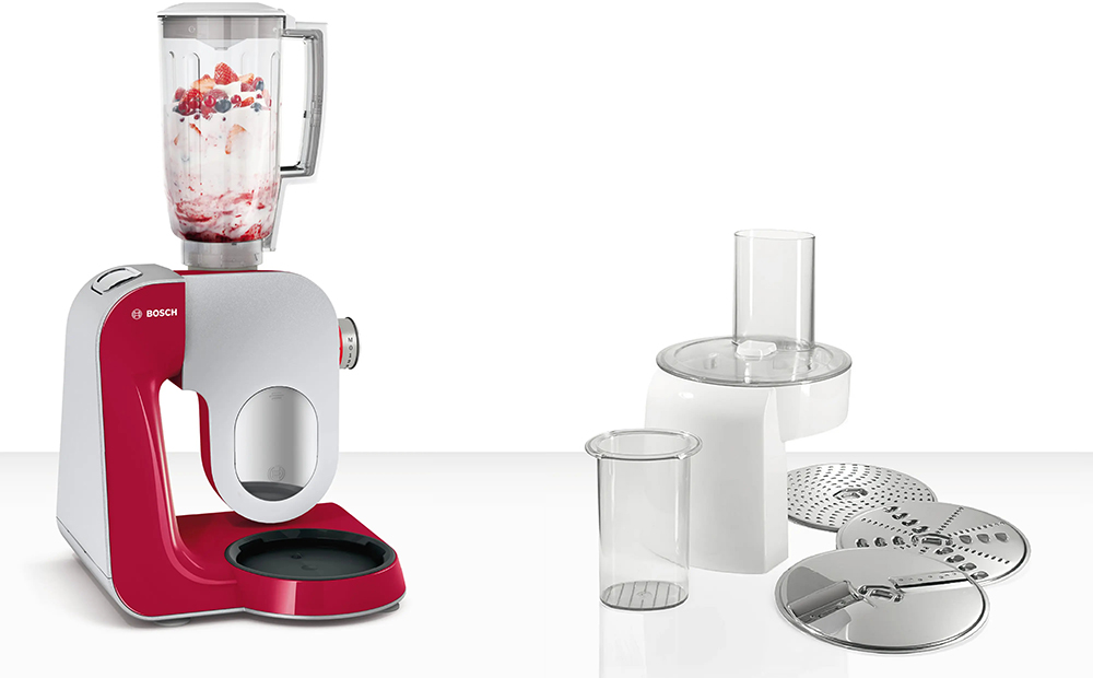 картинка Кухонный комбайн BOSCH MUM58720, красный от магазина Одежда+