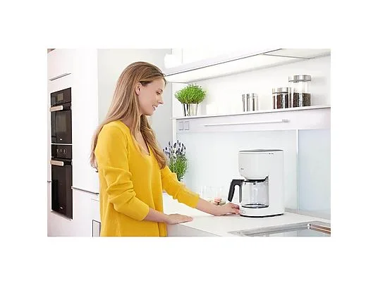картинка Кофеварка капельная Braun KF 3100, белый от магазина Одежда+