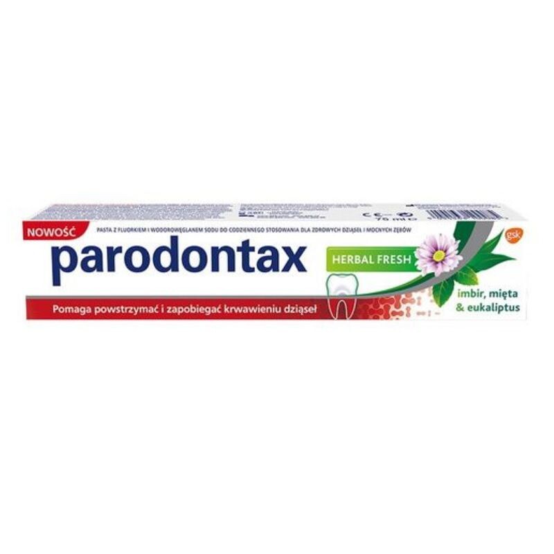 картинка Parodontax Herbal Зубная паста, 75 ml от магазина Одежда+
