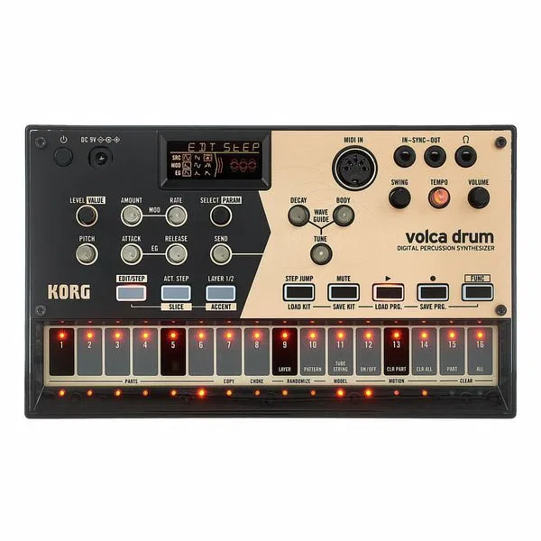 картинка Drumcomputer Korg Volca Drum от магазина Одежда+