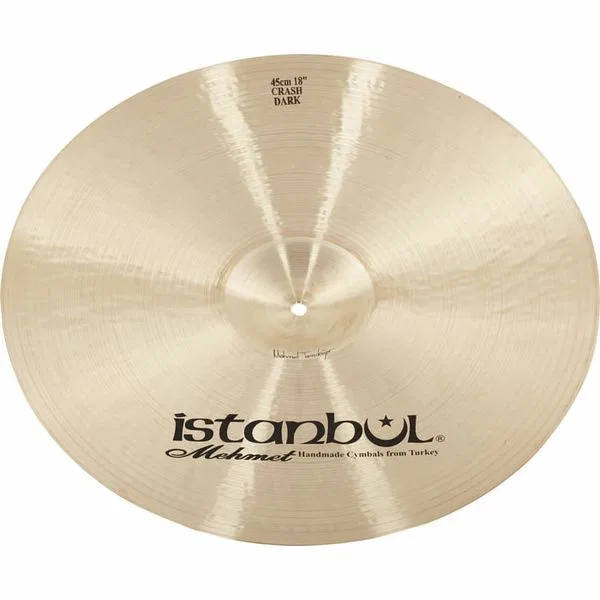 картинка Тарелка Crash 18", Istanbul Mehmet, Traditional, Dark от магазина Одежда+