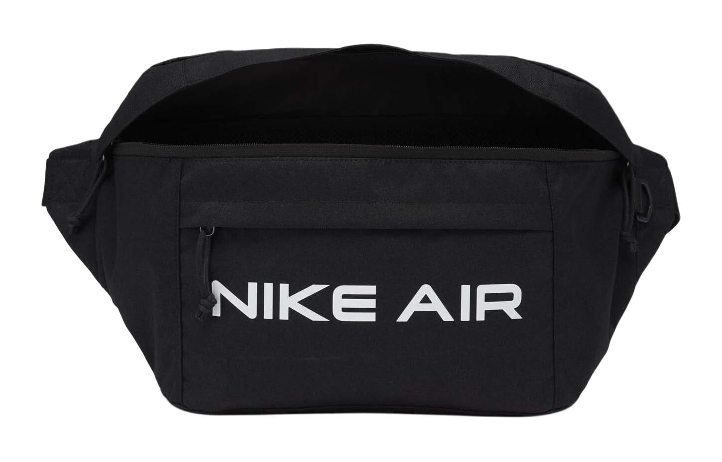 картинка Поясная сумка унисекс Nike с надписью, черный от магазина Одежда+