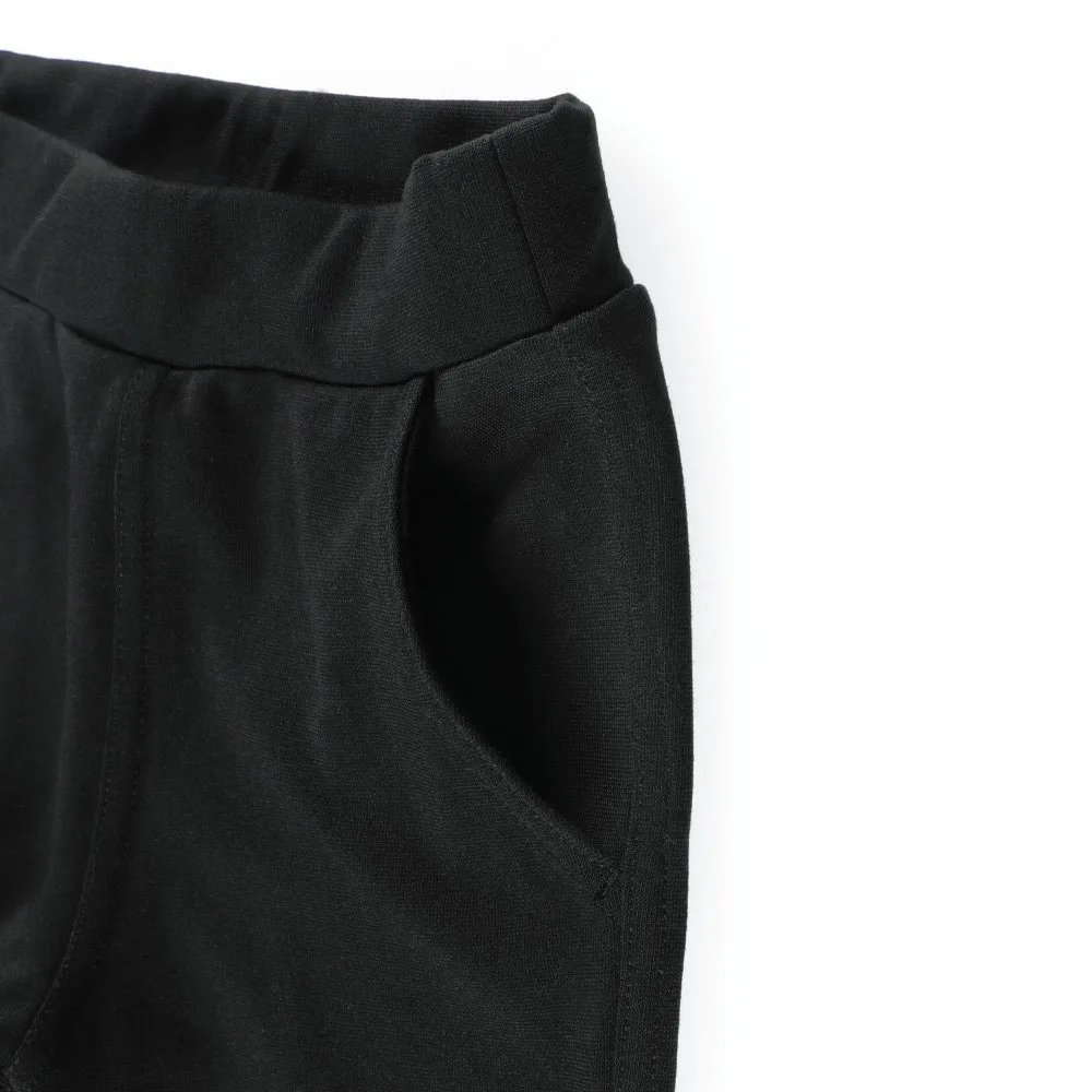 картинка Полупрямые брюки Branshes, black от магазина Одежда+