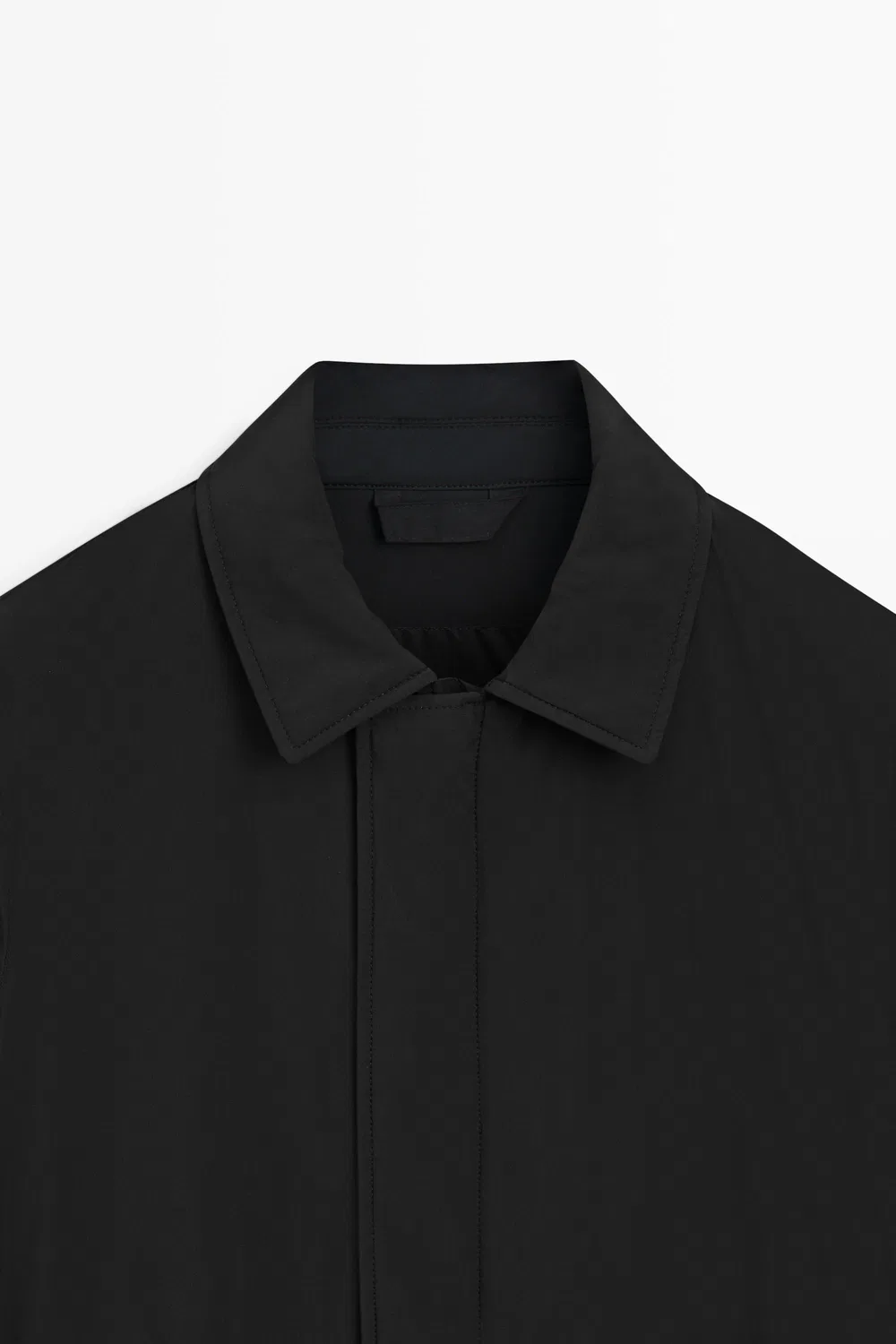 картинка Тренч Massimo Dutti, женский, черный от магазина Одежда+