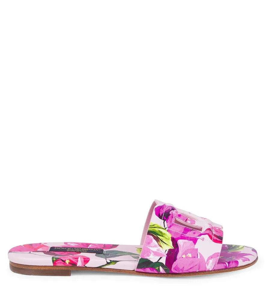 картинка Слайды Taormina Dolce&Gabbana Kids, розовый от магазина Одежда+