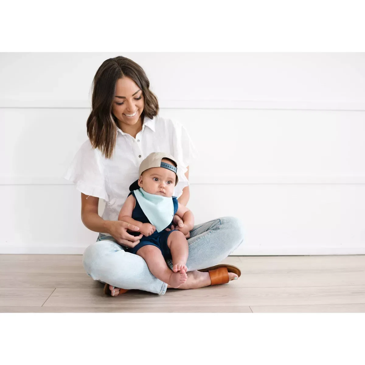 картинка Детский набор слюнявчиков Ocean INFANT BASICS/FURNITURE, Stone от магазина Одежда+