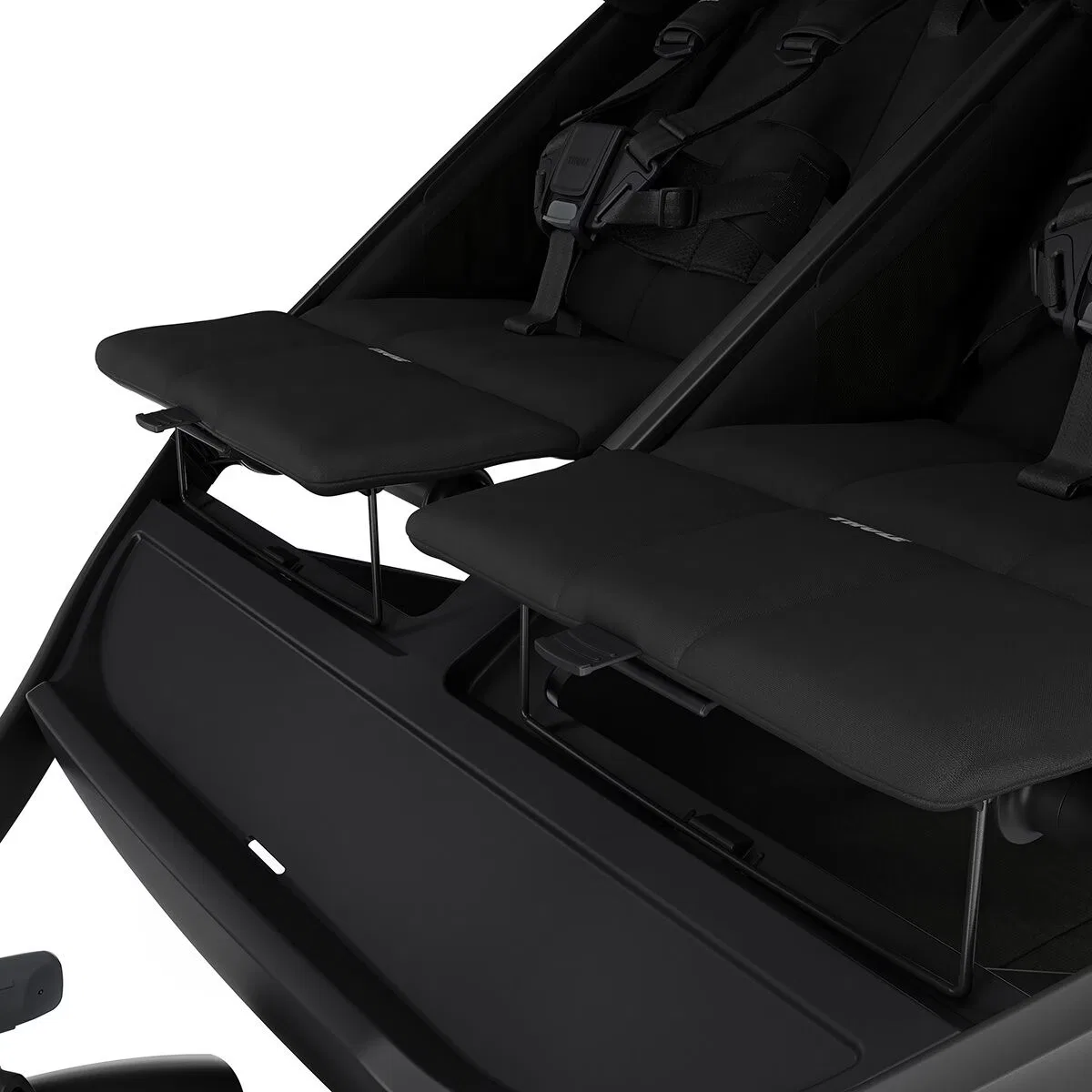 картинка Детская коляска-вездеход двойная Thule, черный от магазина Одежда+
