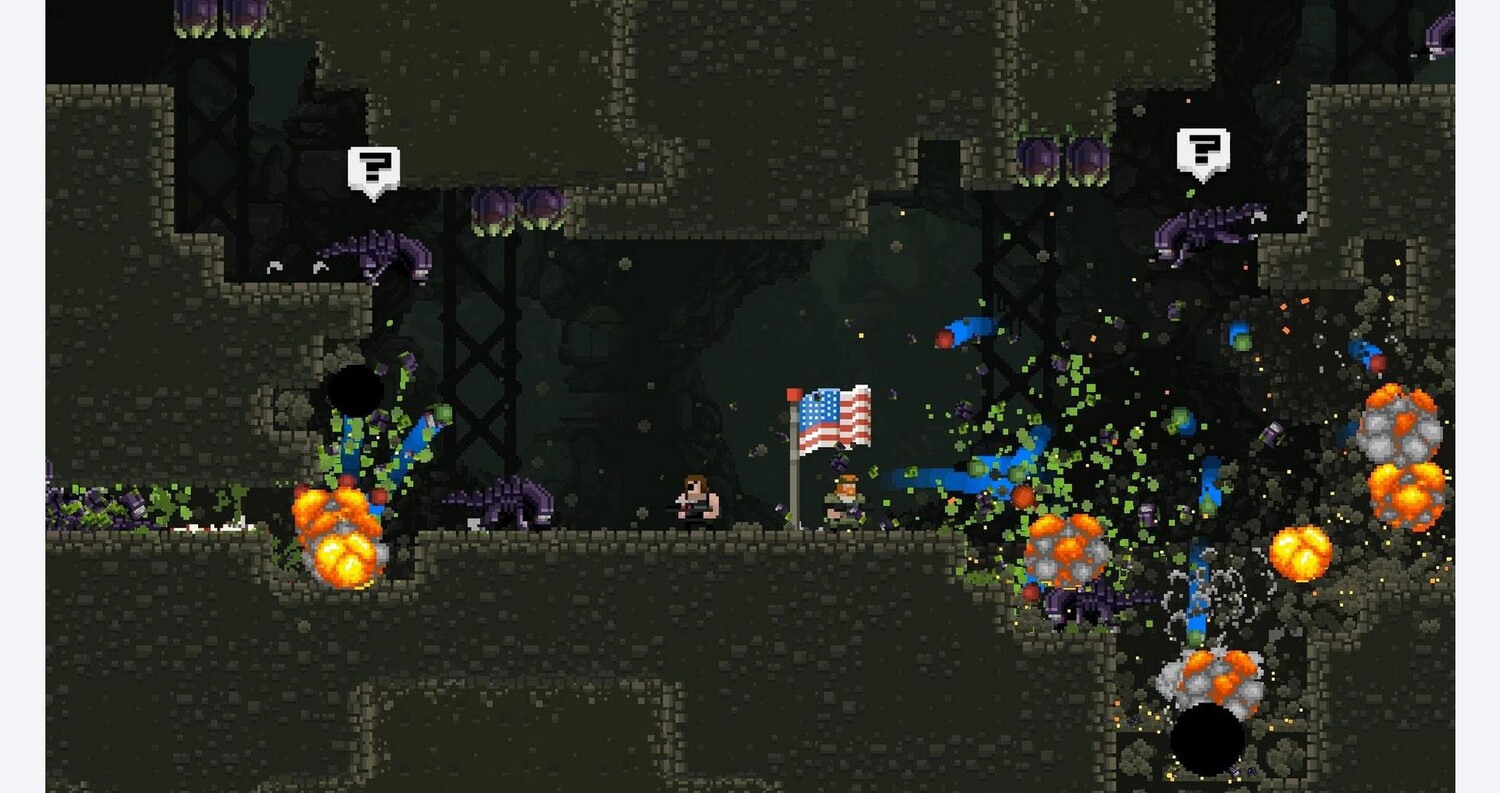 картинка Видеоигра Broforce - PlayStation 4 от магазина Одежда+