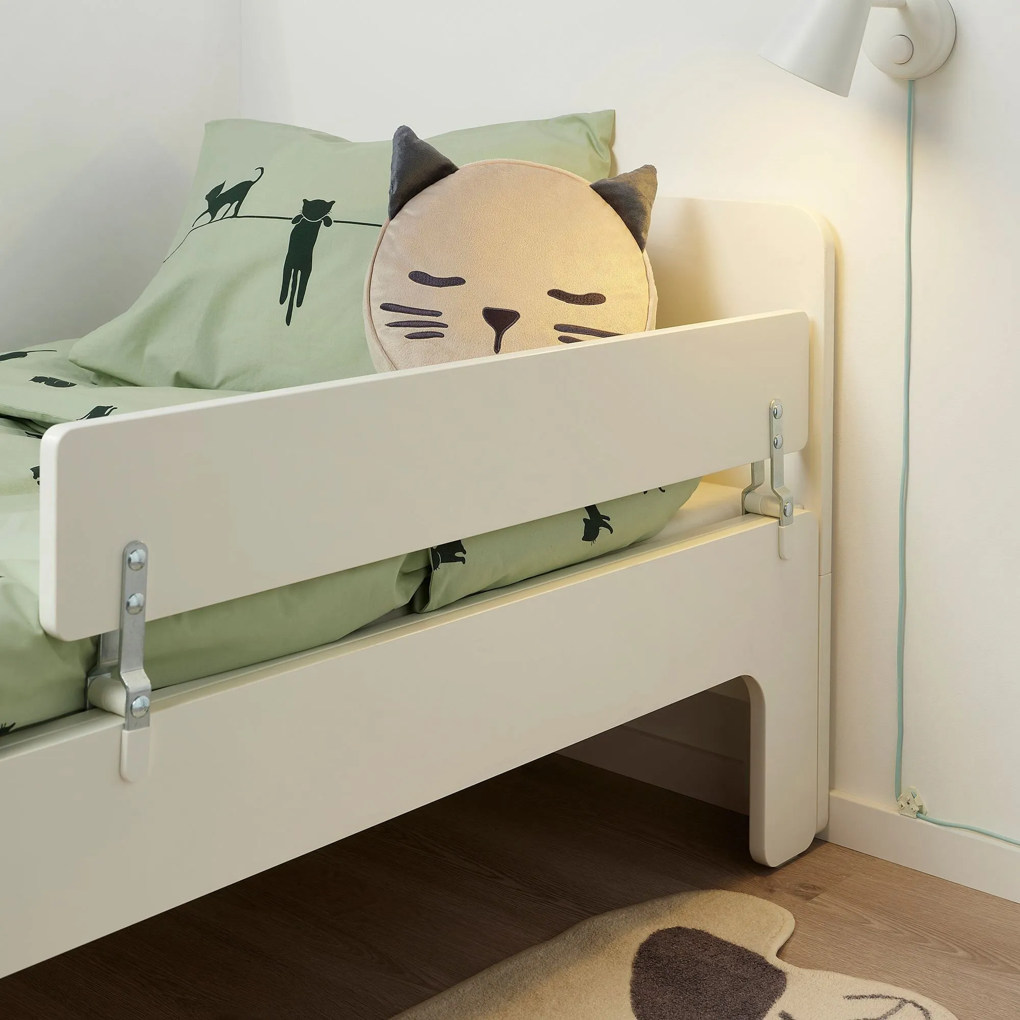 картинка Ограждение, белое, 96x15 см, NATTAPA IKEA от магазина Одежда+