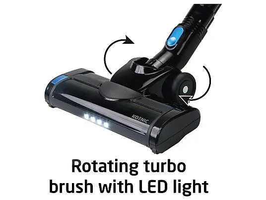 картинка Вертикальный пылесос Koenic KVR 22225 130W, синий от магазина Одежда+