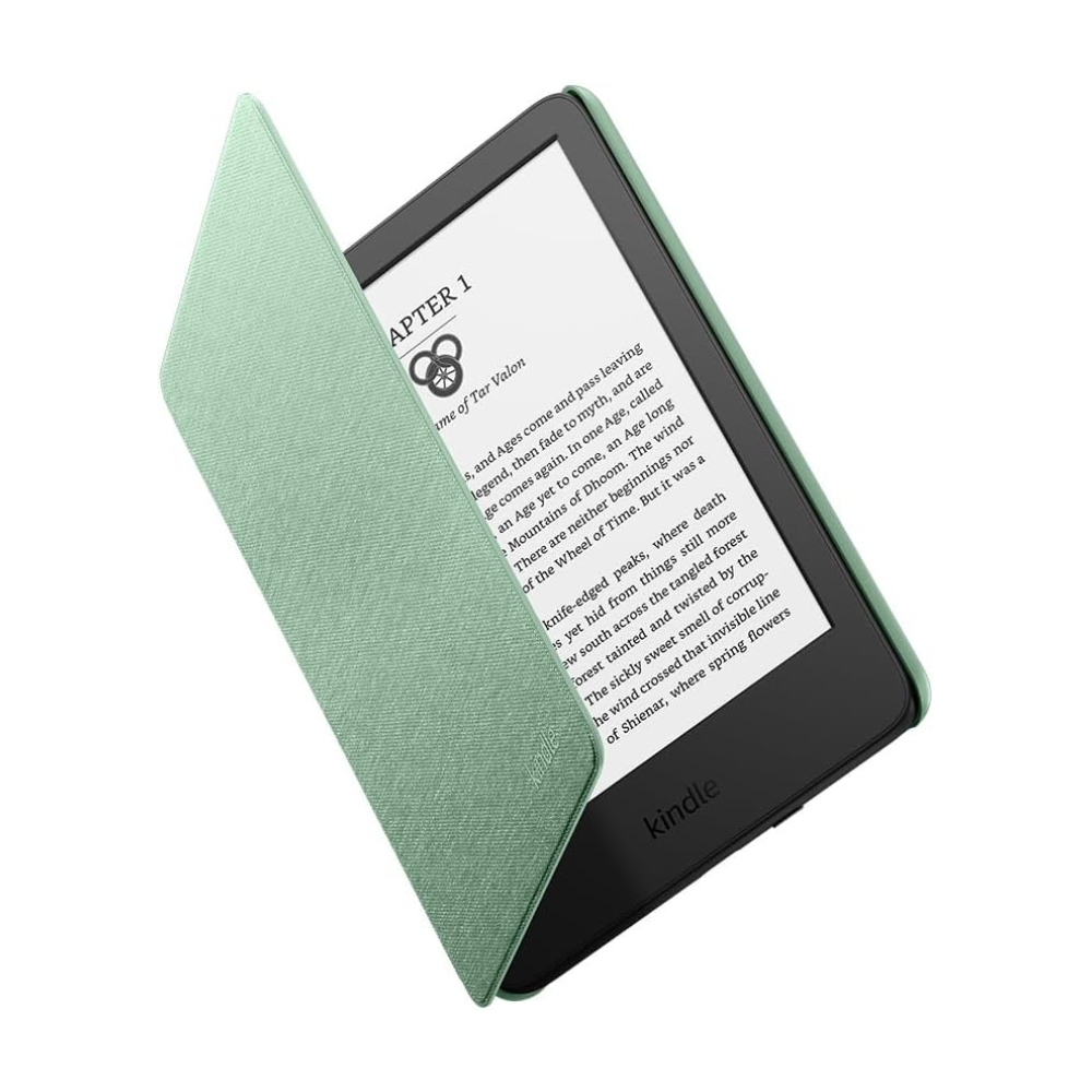 картинка Чехол Amazon Kindle, ткань, зеленый от магазина Одежда+