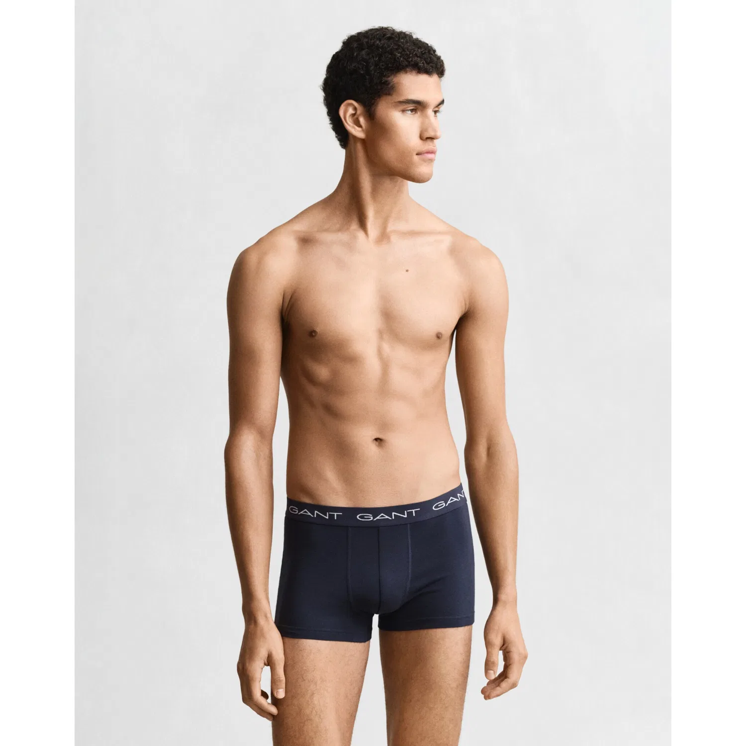 картинка Мужские трусы-боксеры из 3 предметов Gant, Navy Blue от магазина Одежда+