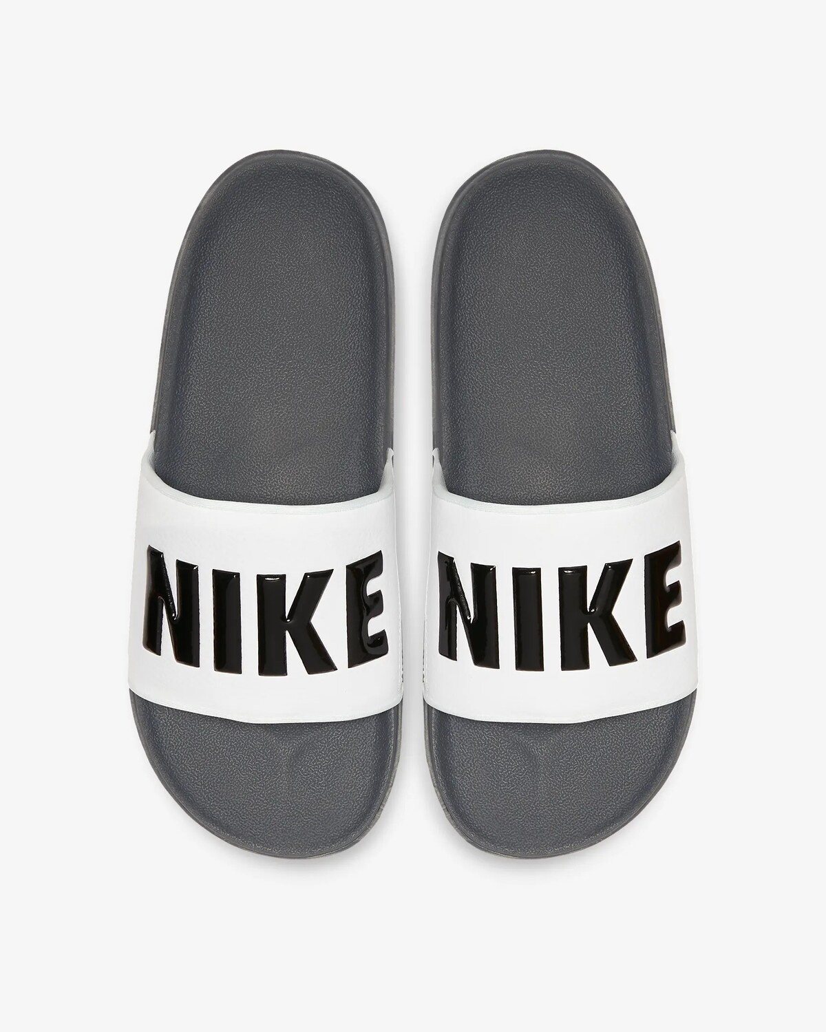 картинка Шлепанцы Nike Offcourt, темно-серый/белый/черный от магазина Одежда+