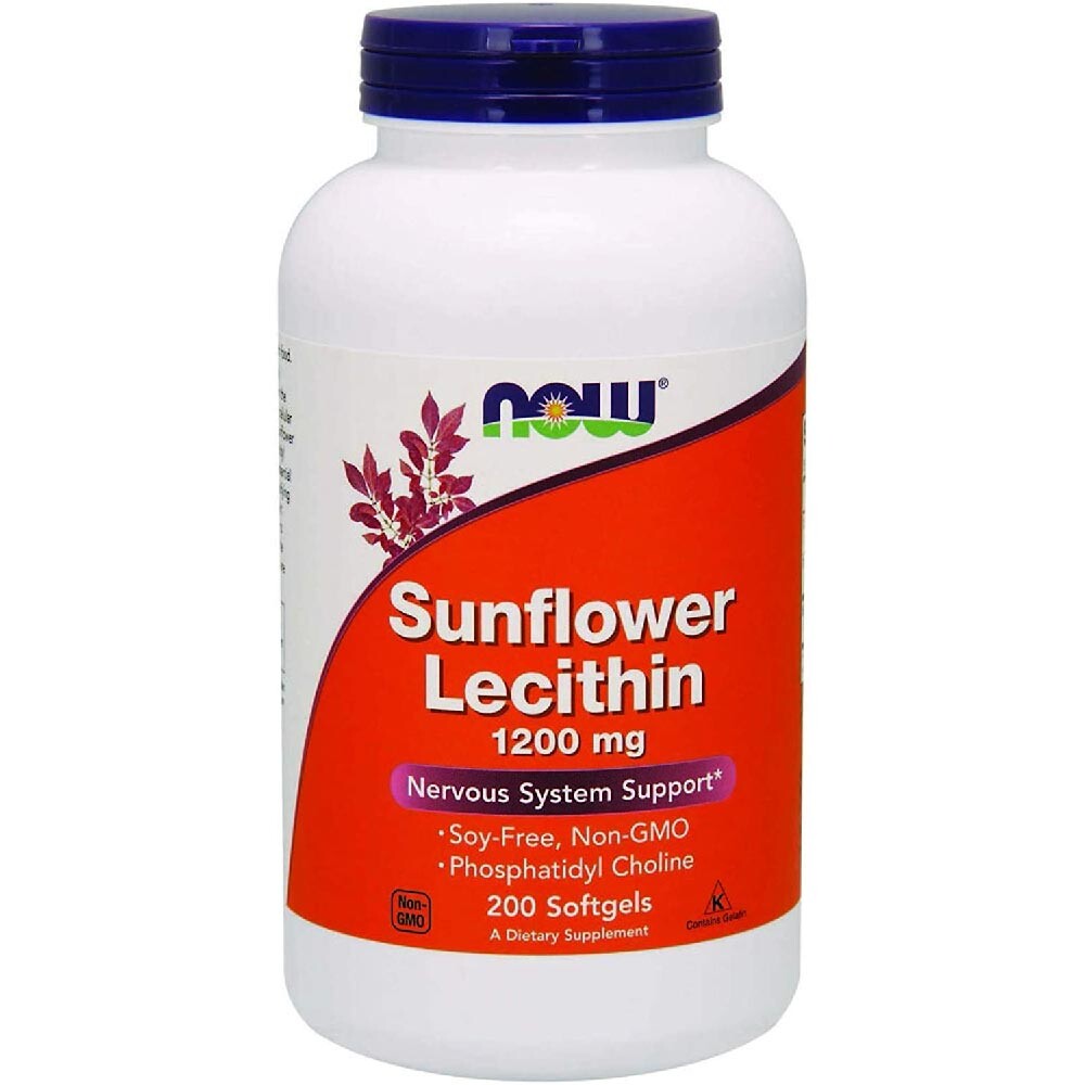 картинка Now Foods Sunflower Lecithin для Поддержки Памяти и Концентрации от магазина Одежда+